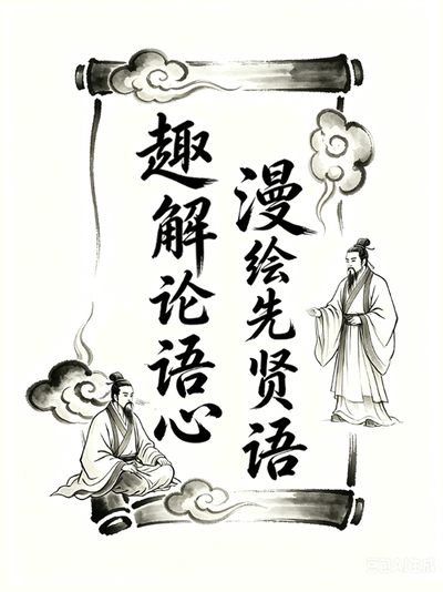 漫绘先贤语，趣解论语心