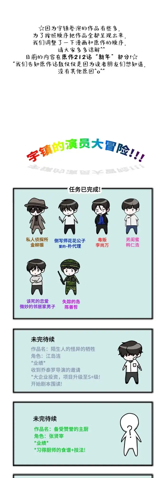 误打误撞成了天才演员 第85话 第2季最终话+后记 第117页