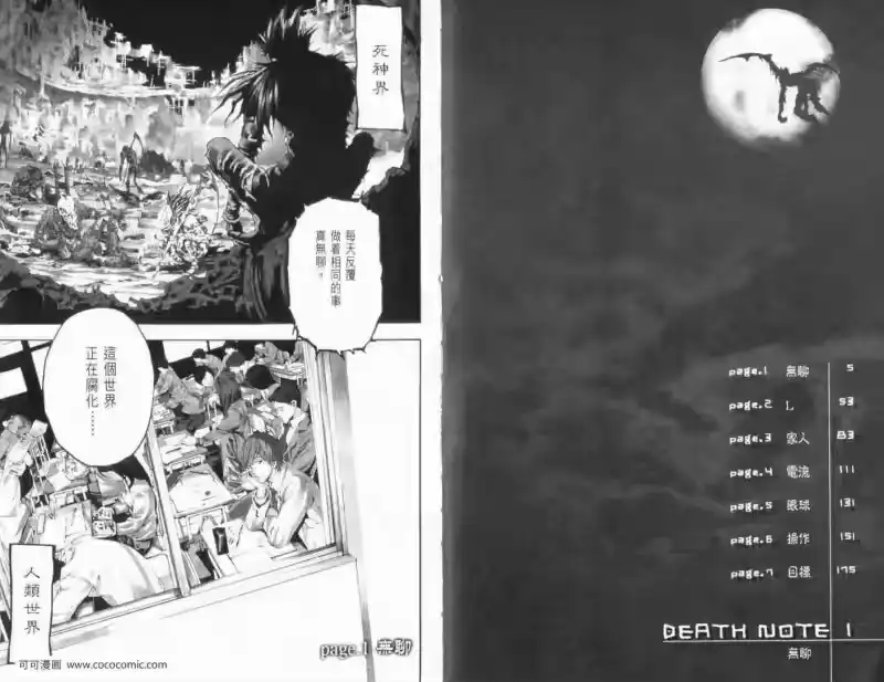 死亡笔记_h 第1话 第6页