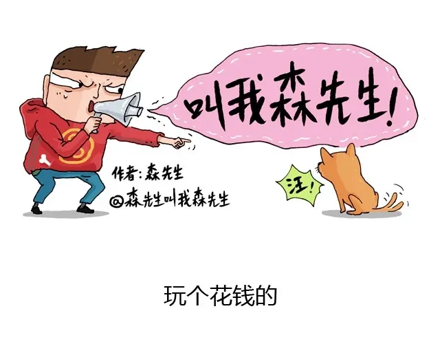 叫我森先生 玩个花钱的 第1页