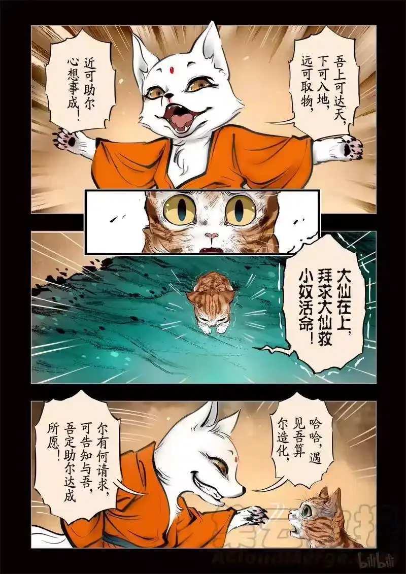 诡异奇谈_h 294 囚兽 灵猫化虎1 第13页