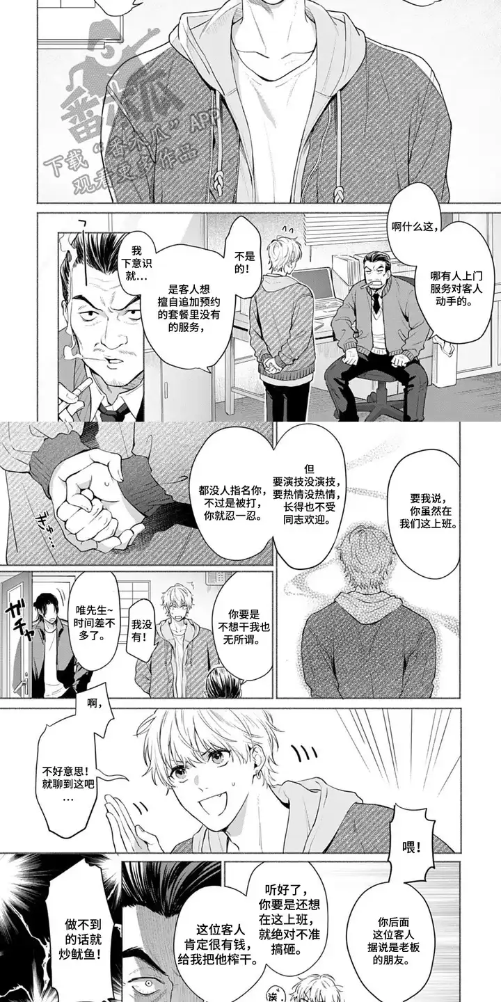 深陷的指痕 第1章：上门服务 第2页