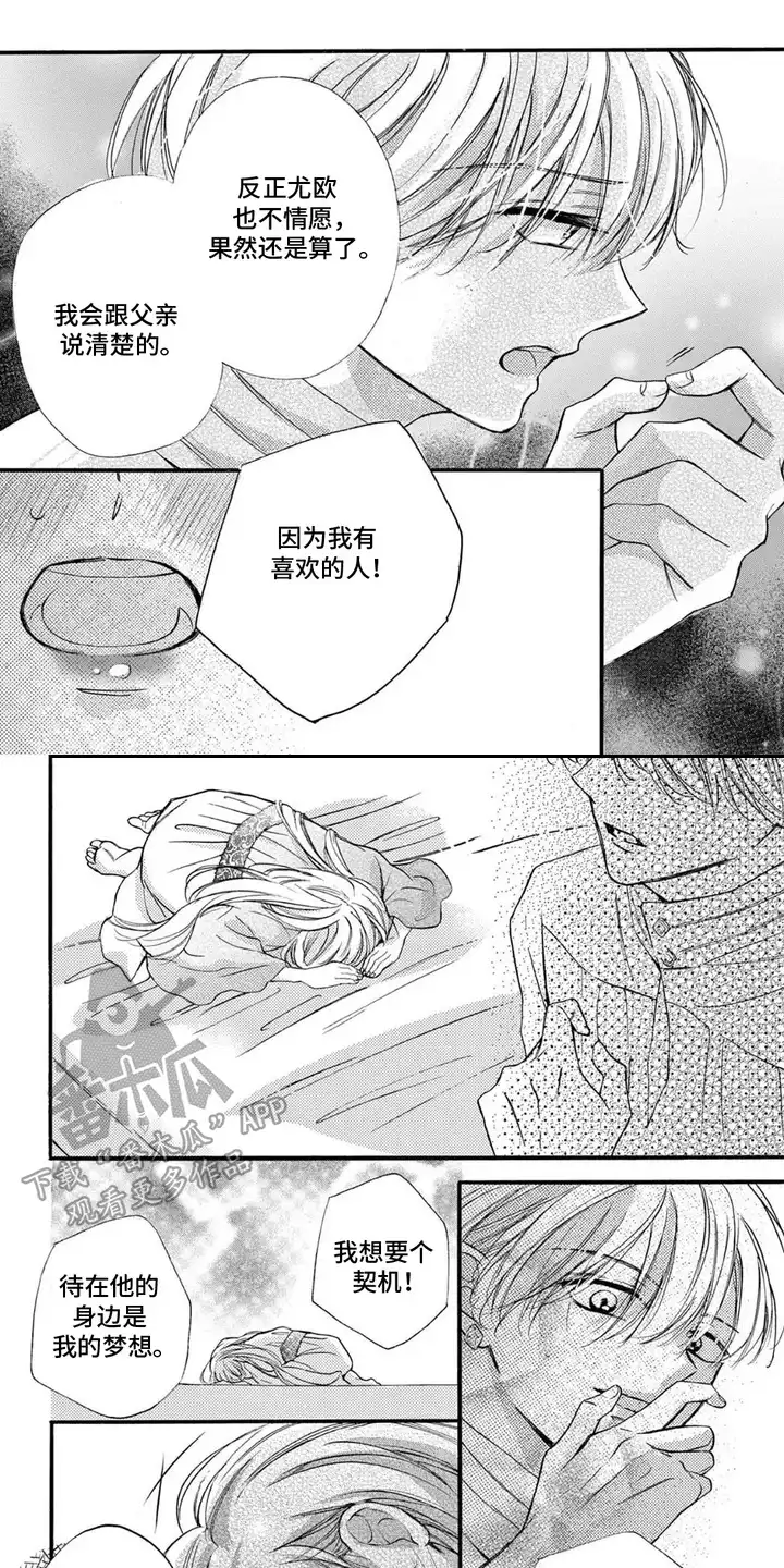 王子的双重契约 第2章：打晕 第1页