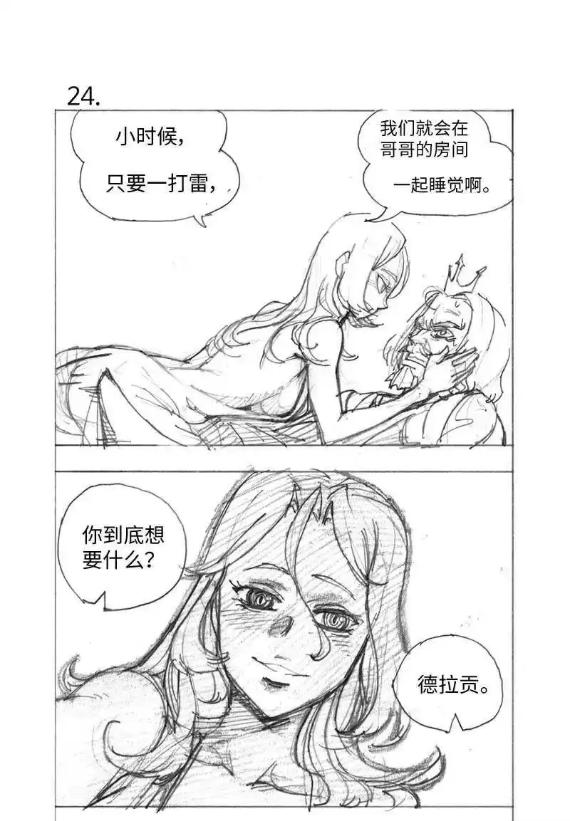 拯救世界后勇士只想做个宅男_h 特别篇2 线稿大放送2 第1页