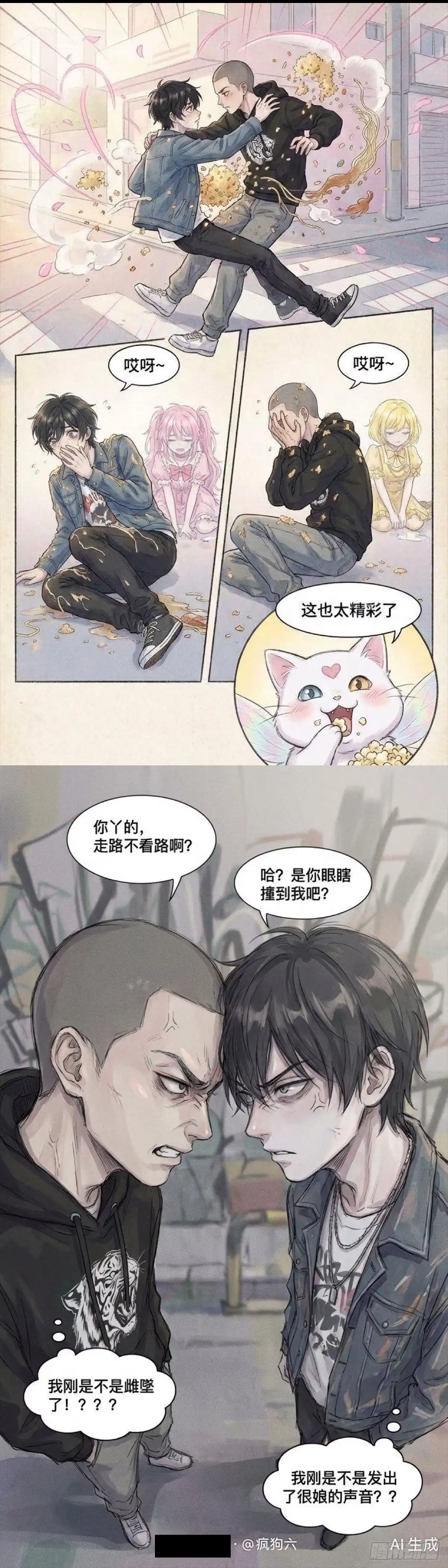 黑涩会魔法少女 林澈与张明 第4页