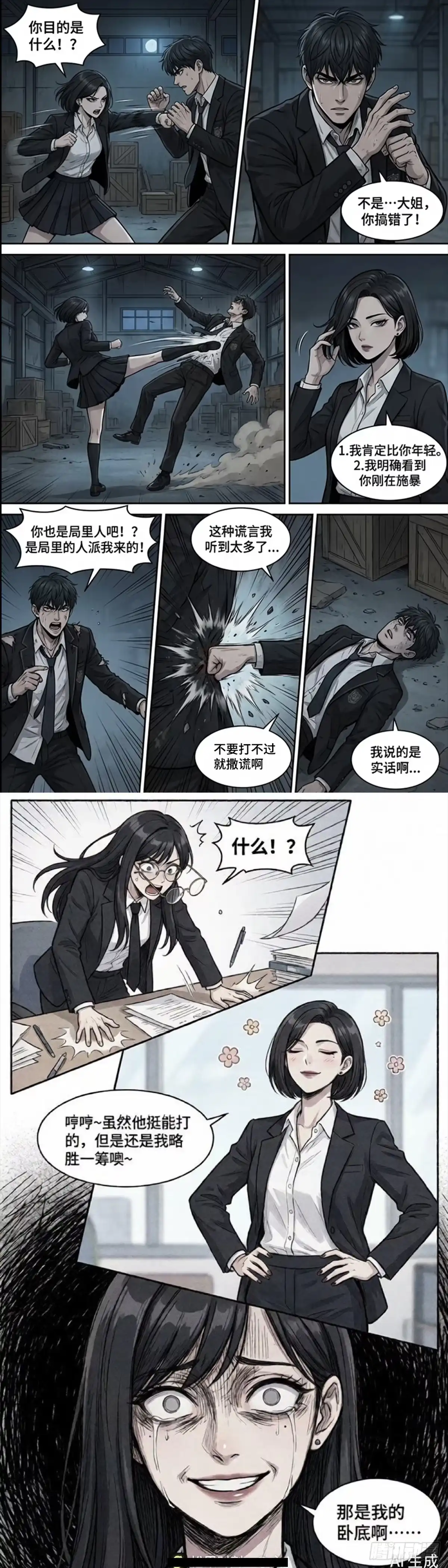 黑涩会魔法少女 前传 第17页