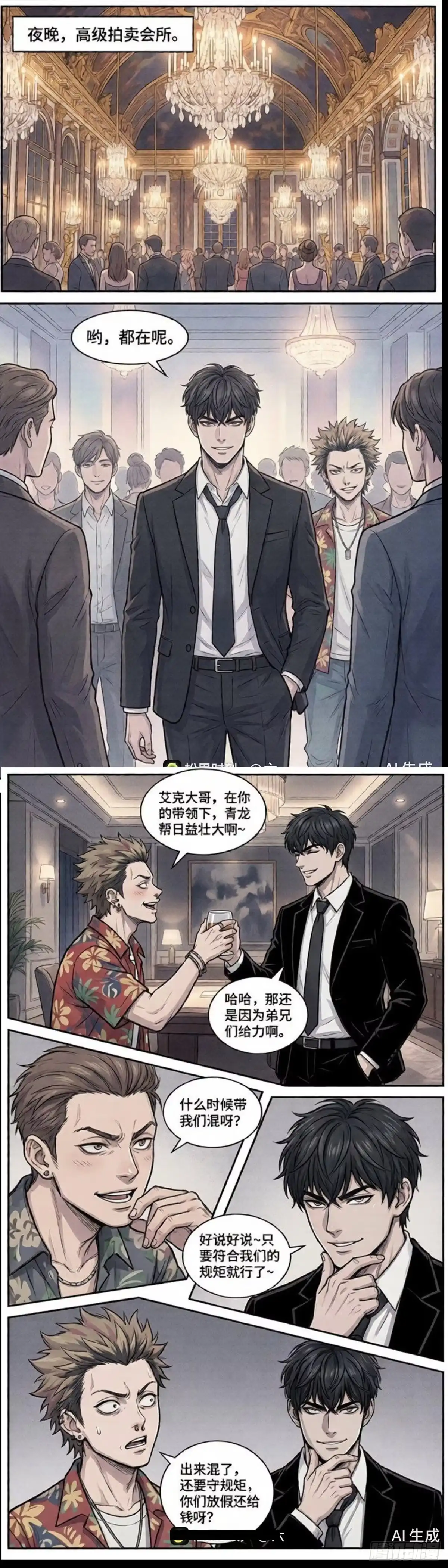 黑涩会魔法少女 前传 第23页