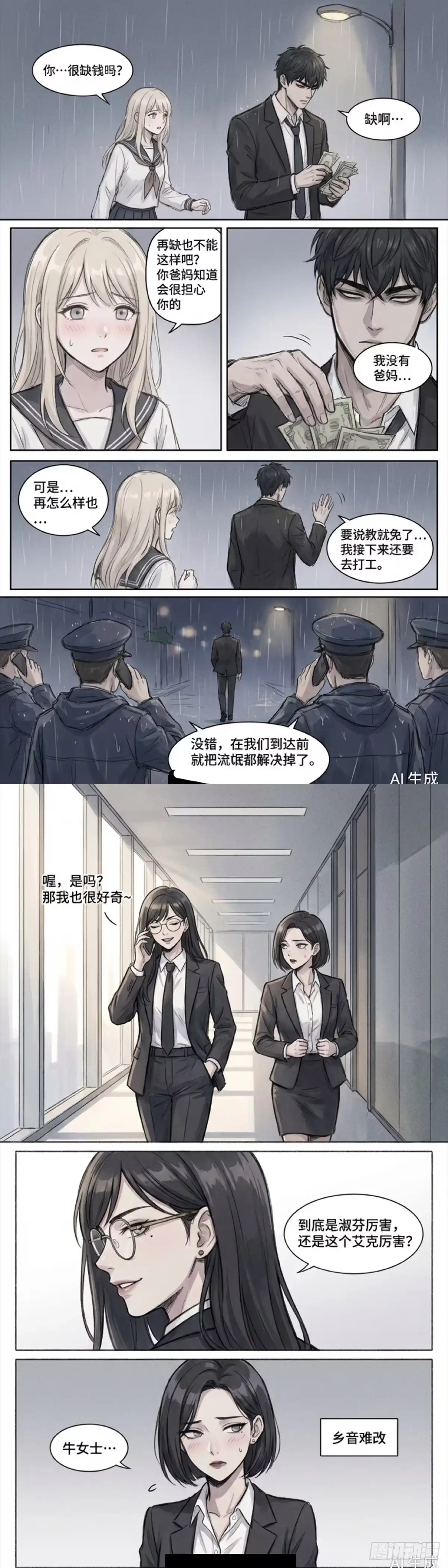黑涩会魔法少女 前传 第3页