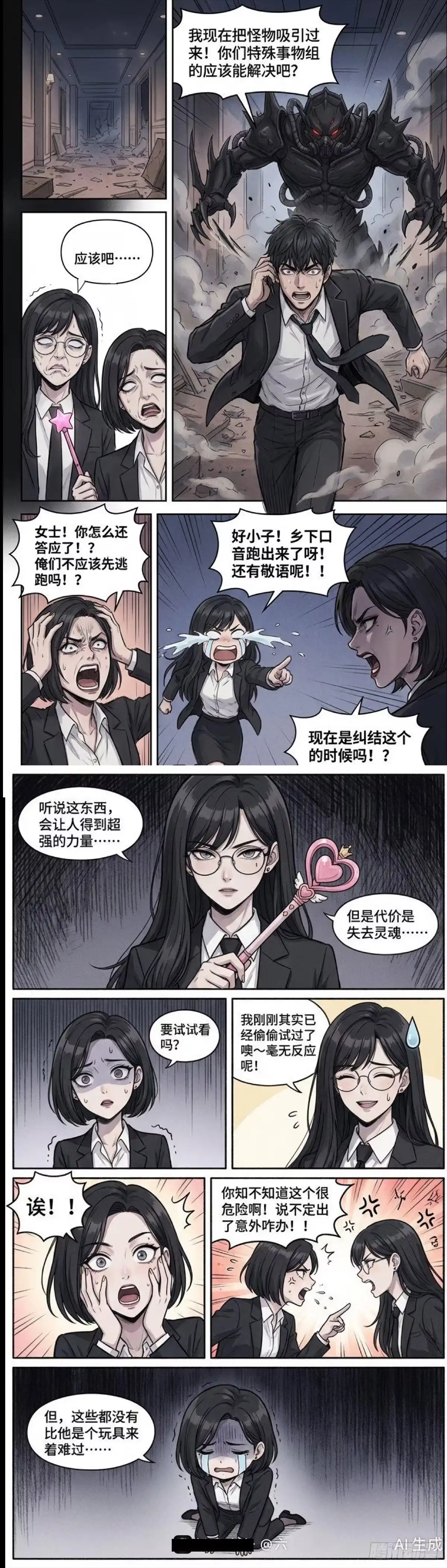 黑涩会魔法少女 前传 第35页