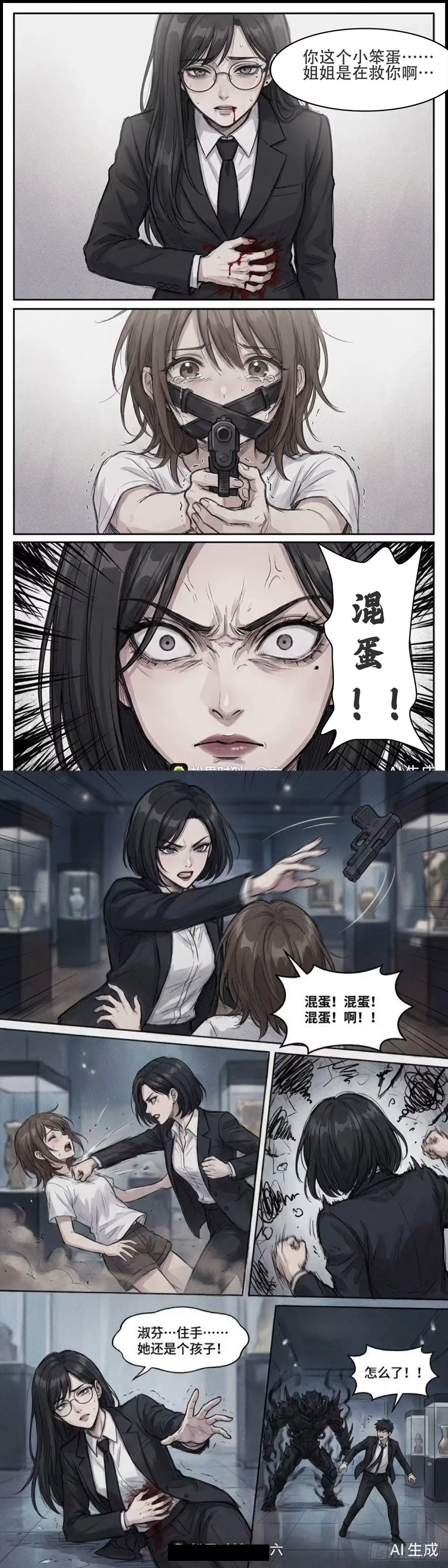 黑涩会魔法少女 前传 第41页