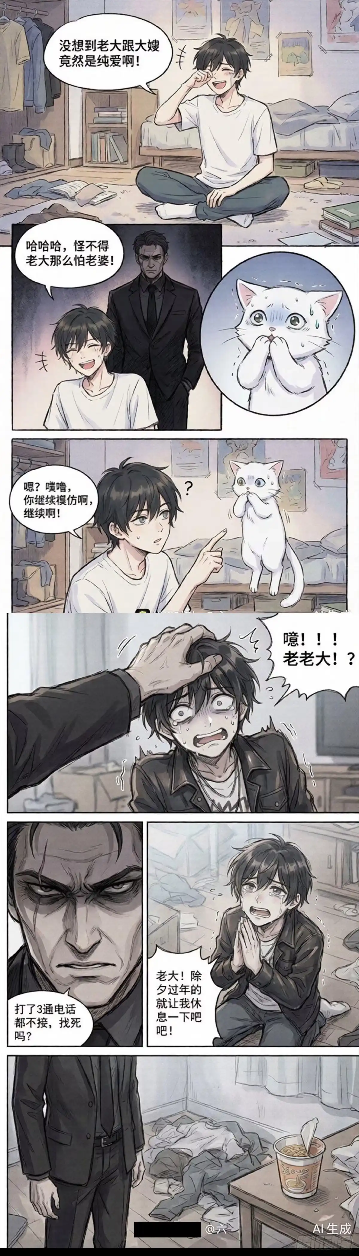 黑涩会魔法少女 前传 第65页