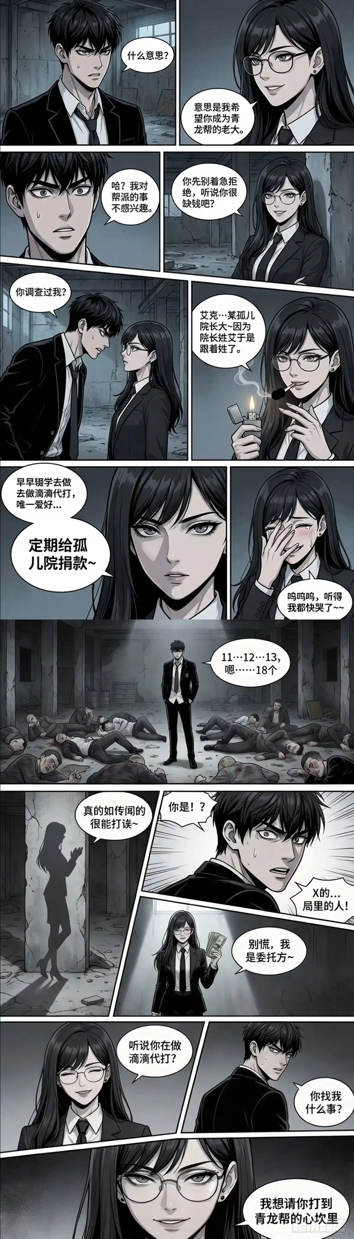 黑涩会魔法少女 前传 第8页