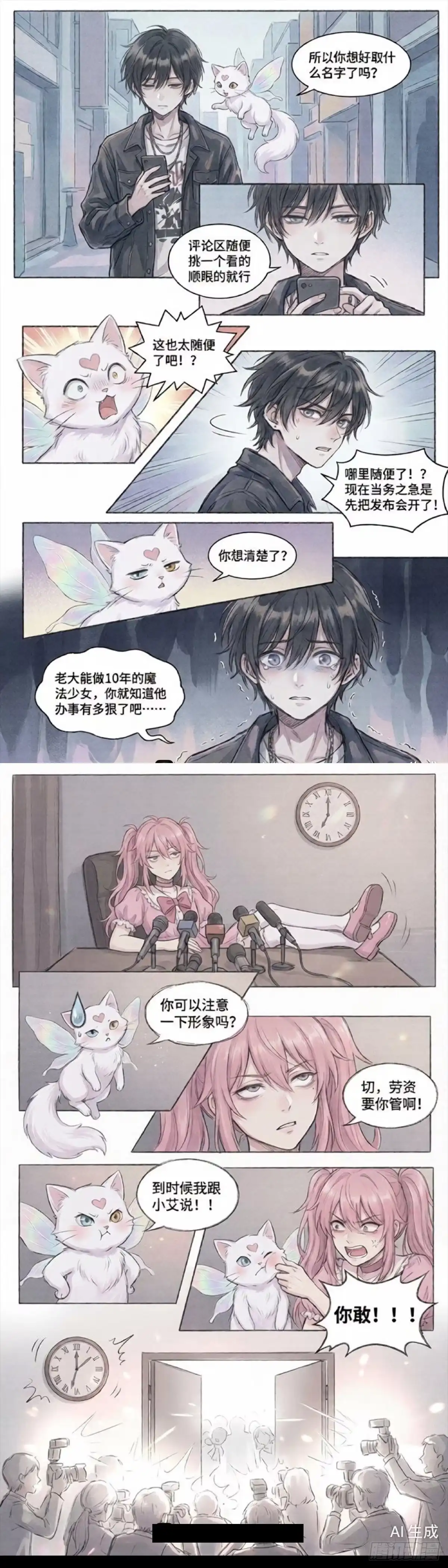 黑涩会魔法少女 新闻发布会 第8页