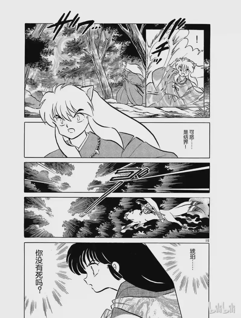 犬夜叉（WIDE版）_h 106 琥珀 第15页