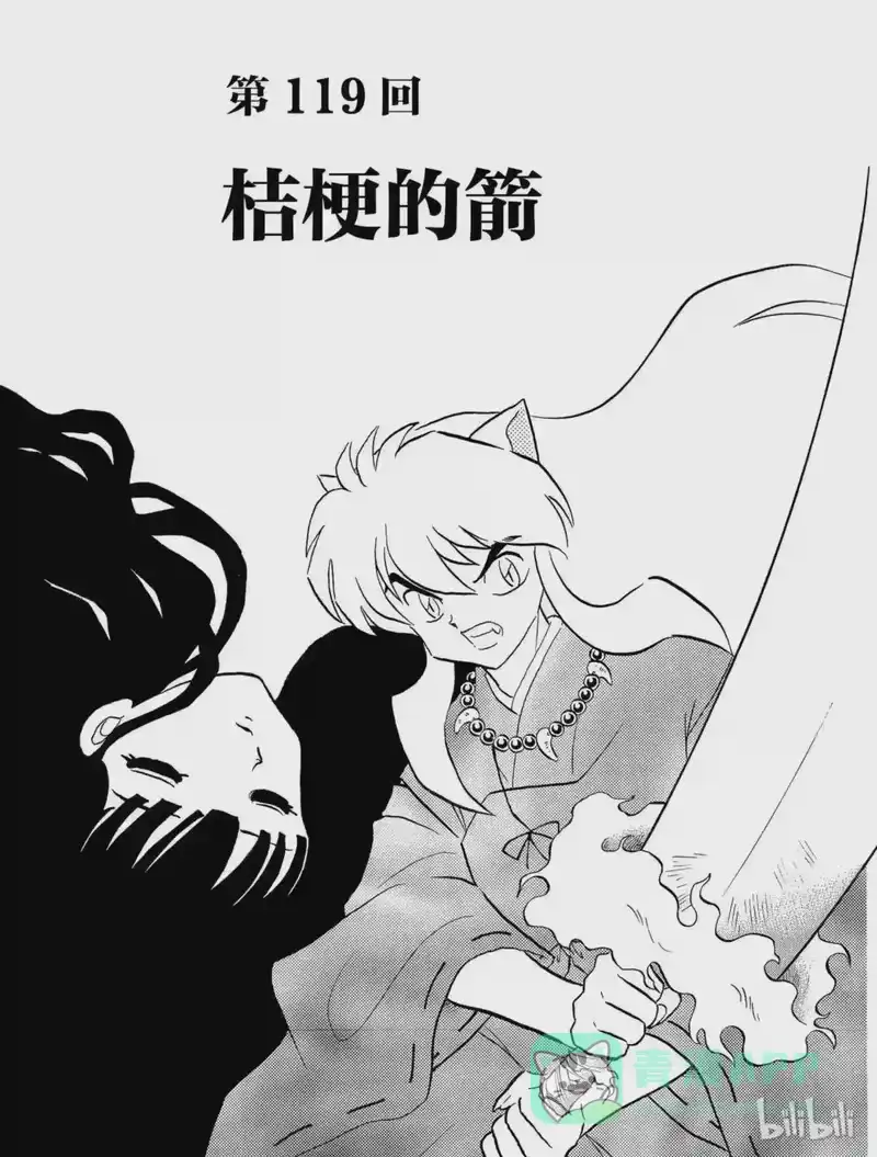 犬夜叉（WIDE版）_h 119 桔梗的箭 第1页