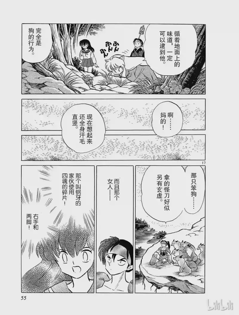 犬夜叉（WIDE版）_h 132 钢牙 第17页