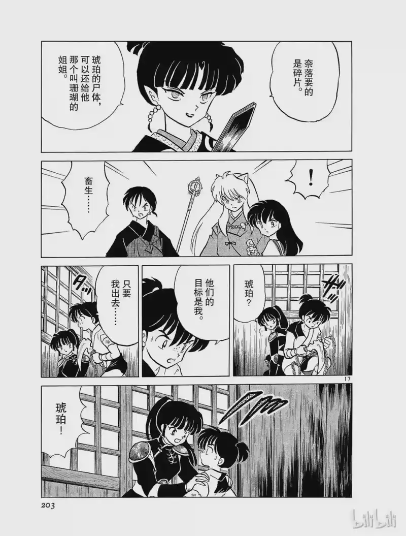 犬夜叉（WIDE版）_h 178 琥珀的记忆 第17页