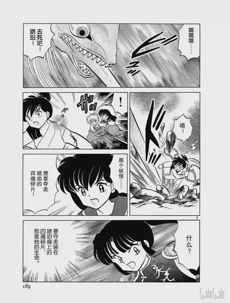 犬夜叉（WIDE版）_h 178 琥珀的记忆 第3页