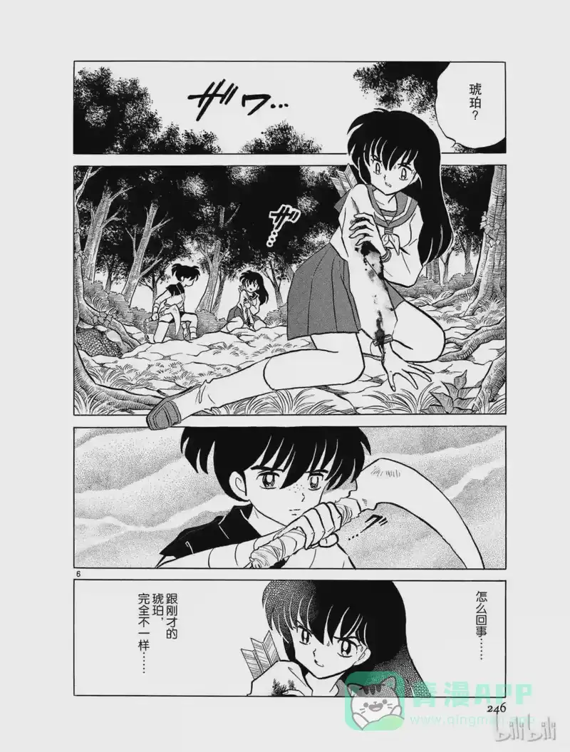 犬夜叉（WIDE版）_h 181 珊瑚的决心 第6页
