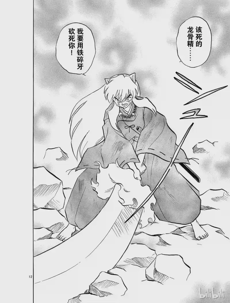 犬夜叉（WIDE版）_h 190 爪与刀 第12页