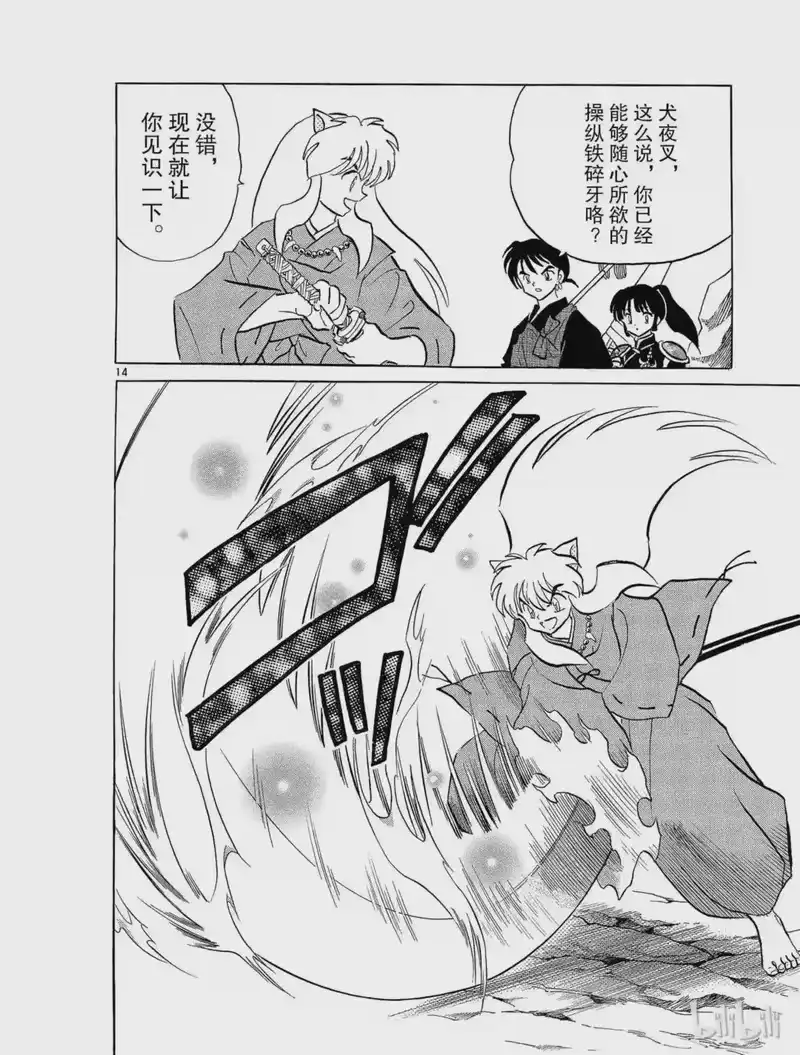 犬夜叉（WIDE版）_h 192 爆破流 第14页