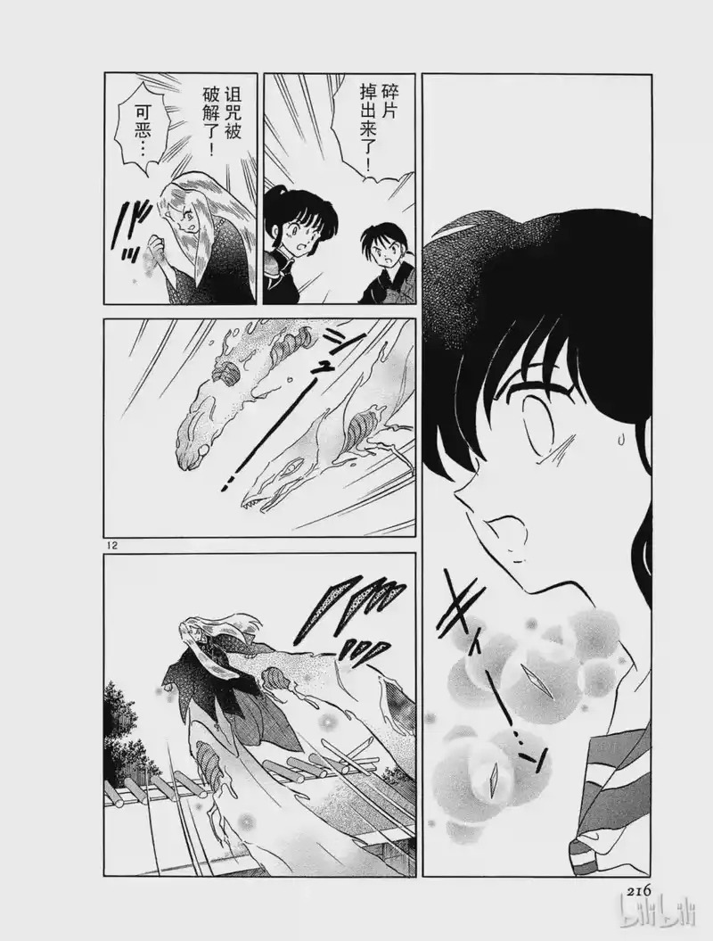 犬夜叉（WIDE版）_h 198 弹回诅咒 第12页