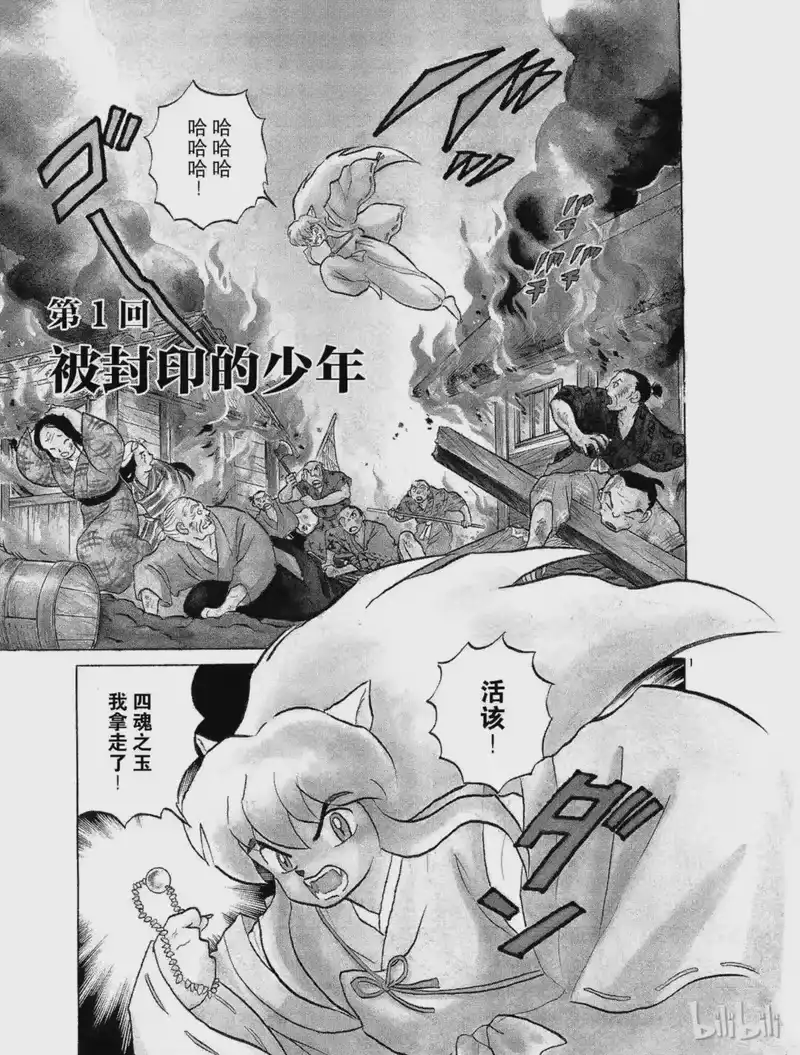 犬夜叉（WIDE版）_h 1 被封印的少年 第3页