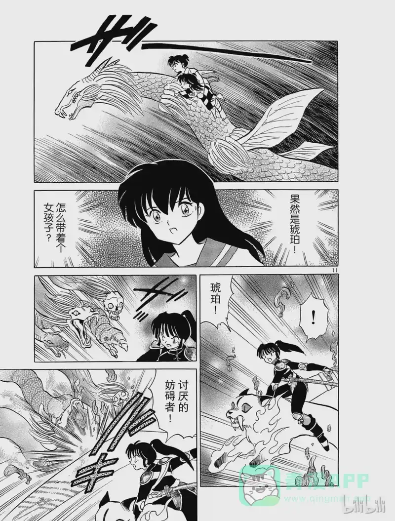犬夜叉（WIDE版）_h 222 对琥珀的暗示 第11页