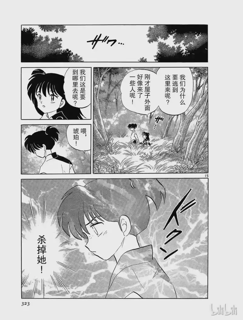犬夜叉（WIDE版）_h 222 对琥珀的暗示 第15页