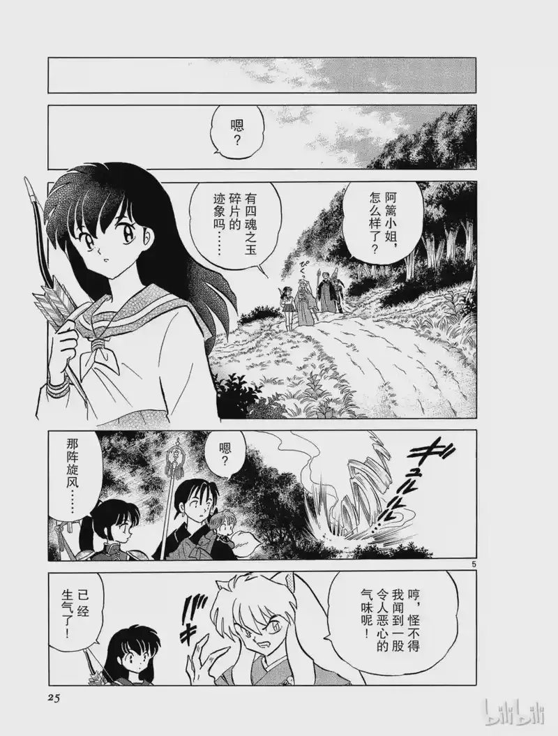 犬夜叉（WIDE版）_h 225 城池遗址的妖怪 第5页