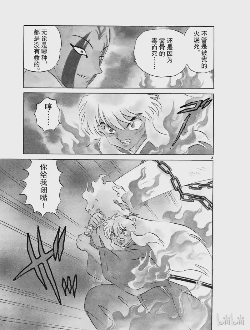 犬夜叉（WIDE版）_h 244 伙伴的生命 第3页