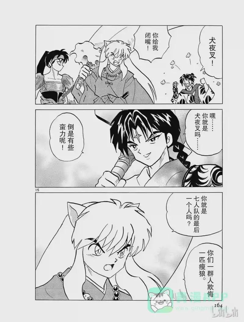 犬夜叉（WIDE版）_h 251 激烈冲突 第16页