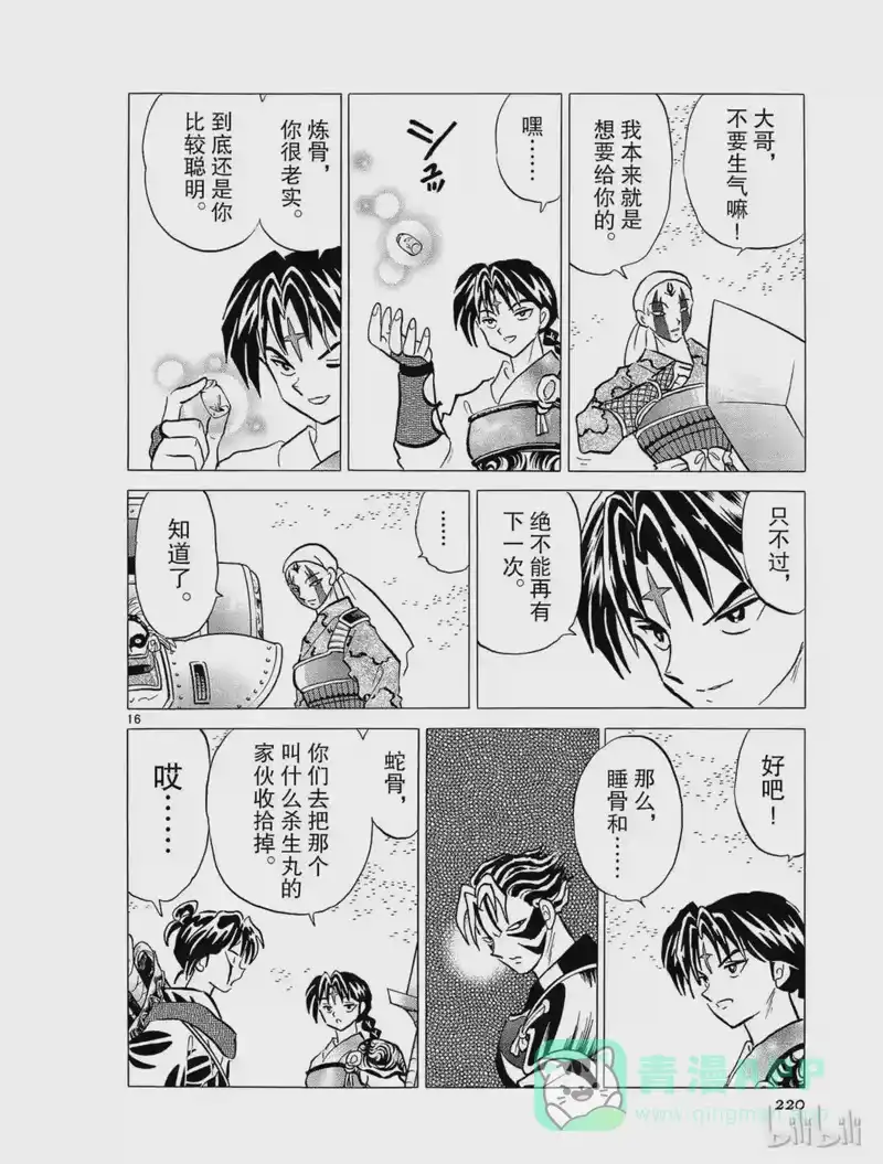 犬夜叉（WIDE版）_h 254 蛮龙之伤 第16页