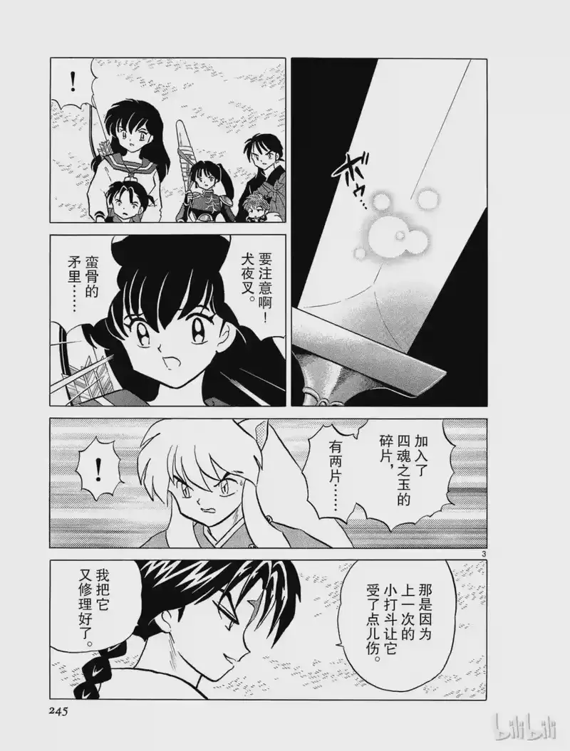 犬夜叉（WIDE版）_h 256 结界的中心 第3页