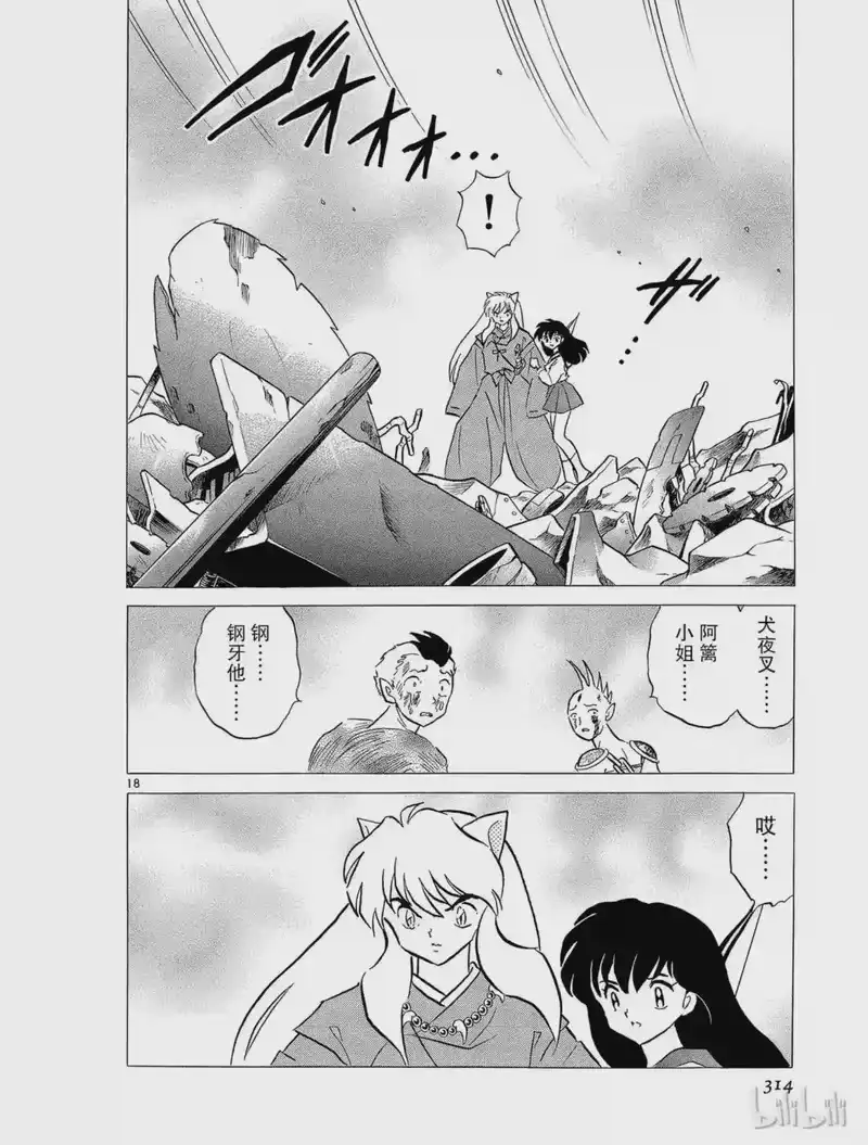 犬夜叉（WIDE版）_h 259 爆炸 第18页