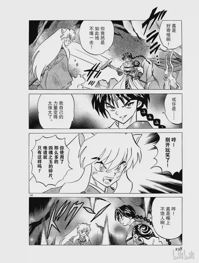 犬夜叉（WIDE版）_h 273 回廊的底部 第14页