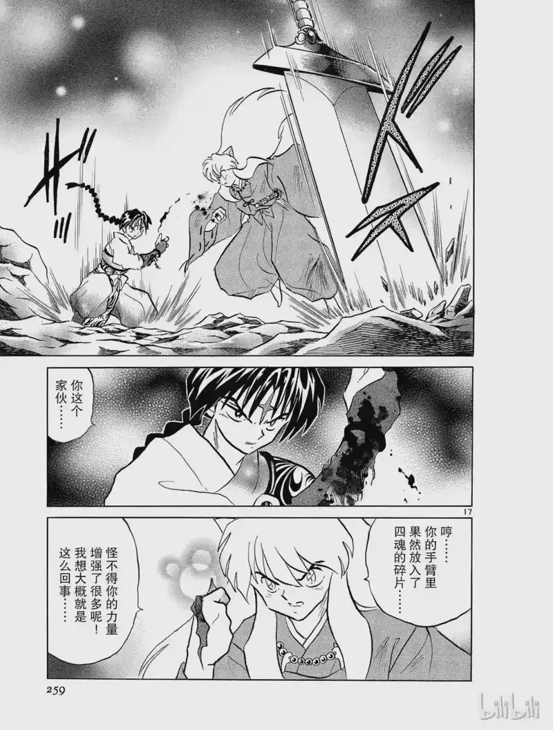 犬夜叉（WIDE版）_h 274 两种气息 第17页