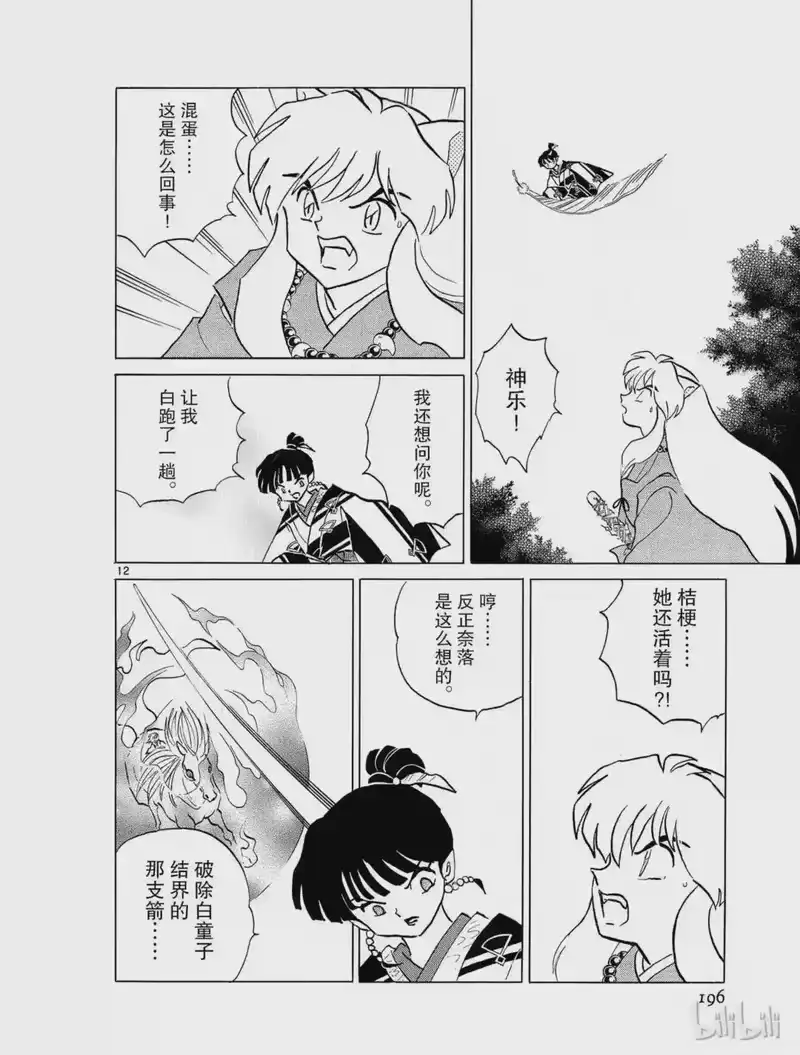 犬夜叉（WIDE版）_h 308 瀑潭 第12页