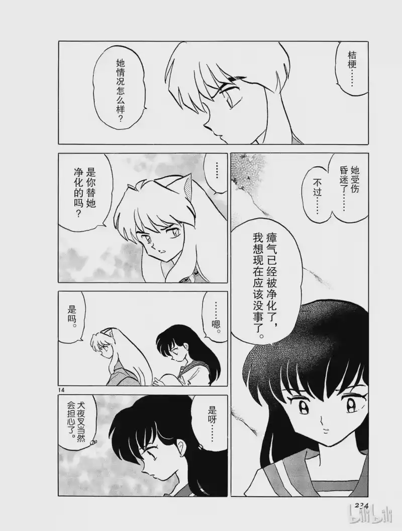 犬夜叉（WIDE版）_h 310 煎熬的心 第14页