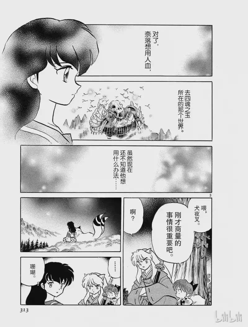 犬夜叉（WIDE版）_h 315 鸟巢的气味 第3页