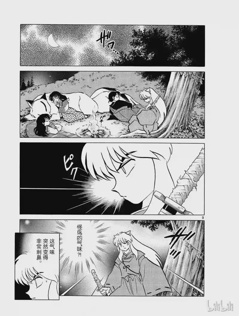 犬夜叉（WIDE版）_h 315 鸟巢的气味 第9页