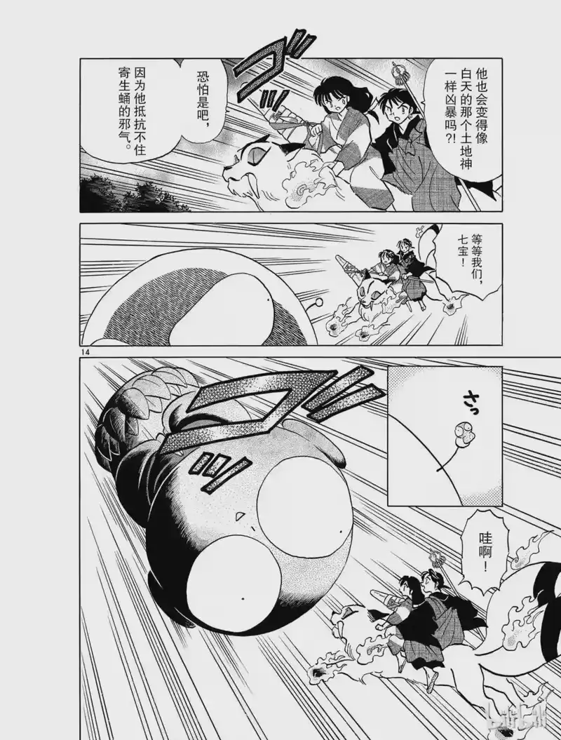犬夜叉（WIDE版）_h 333 寄生蛹 第14页
