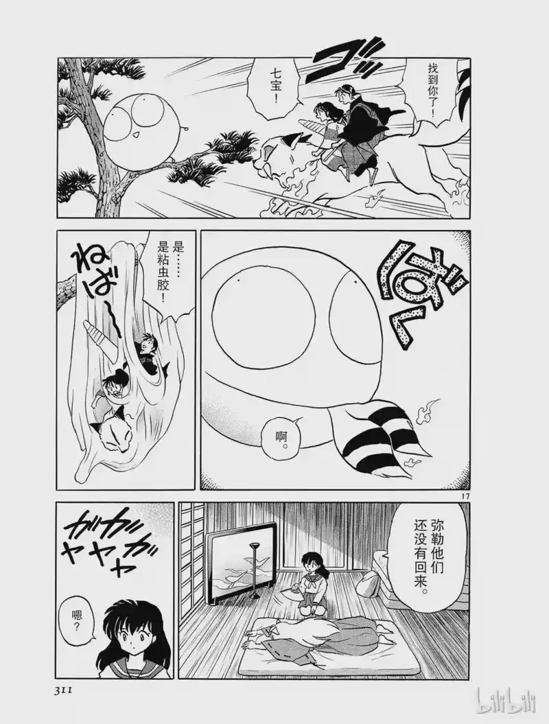 犬夜叉（WIDE版）_h 333 寄生蛹 第17页