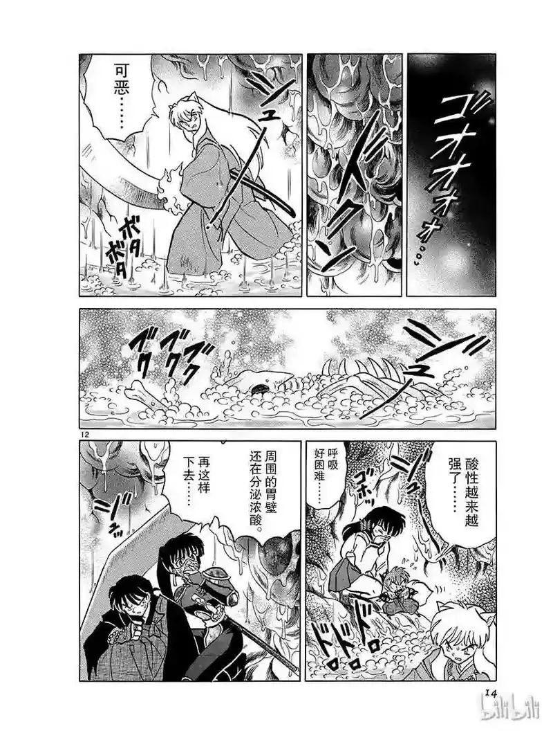 犬夜叉（WIDE版）_h 354 无法打破的墙壁 第14页