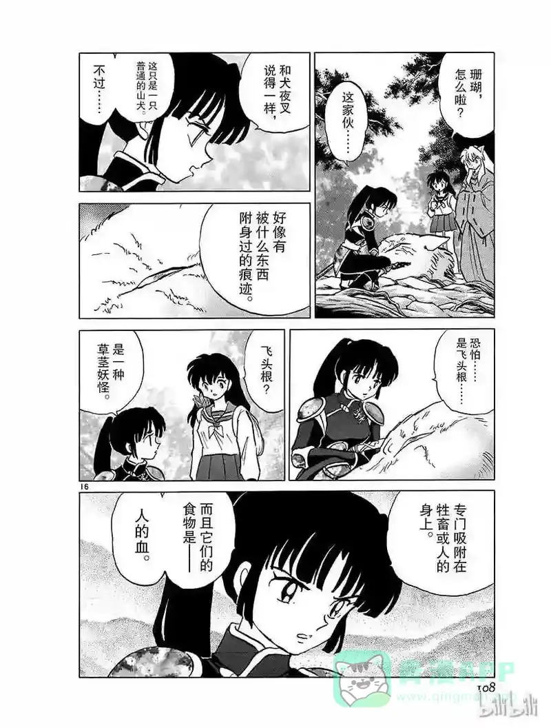 犬夜叉（WIDE版）_h 359 飞头根 第16页