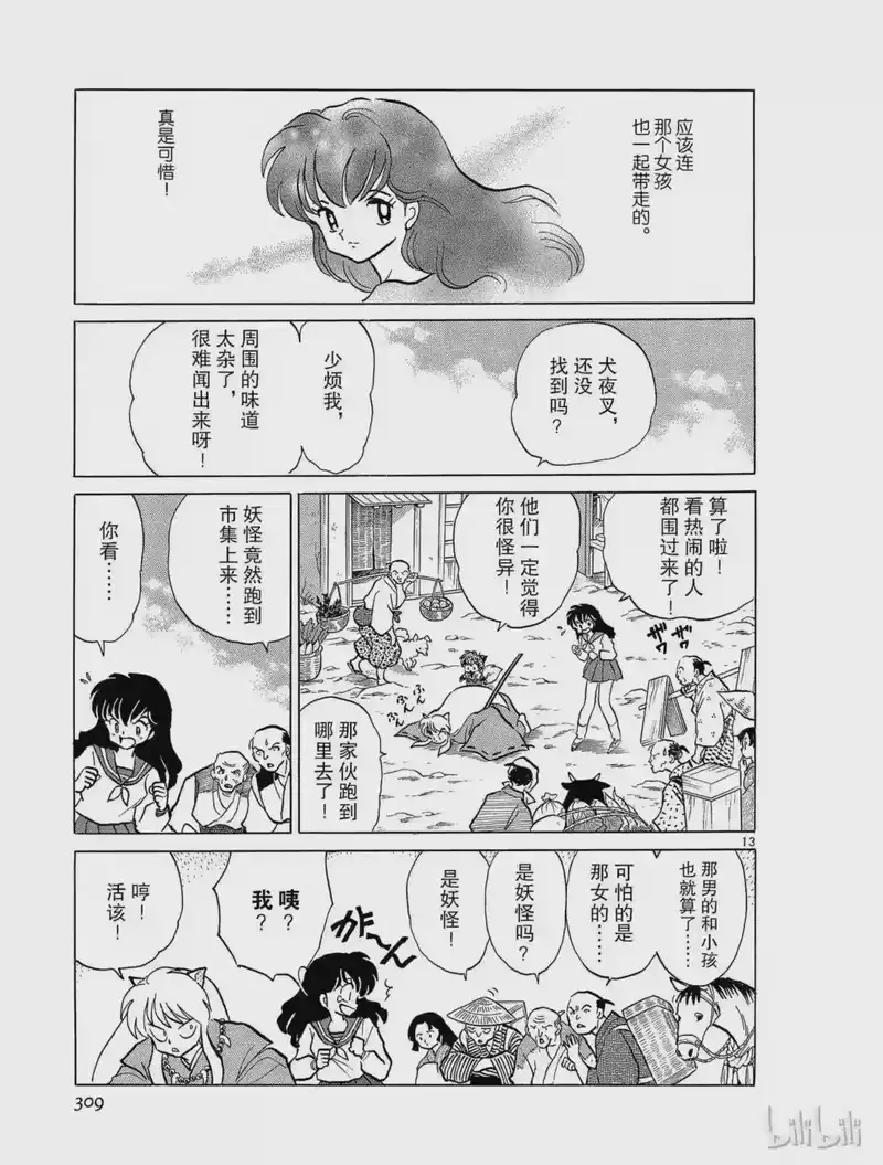 犬夜叉（WIDE版）_h 52 盗玉贼 第13页