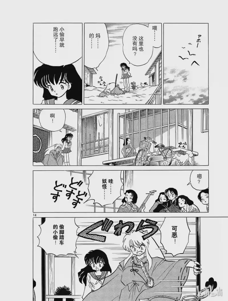 犬夜叉（WIDE版）_h 52 盗玉贼 第14页