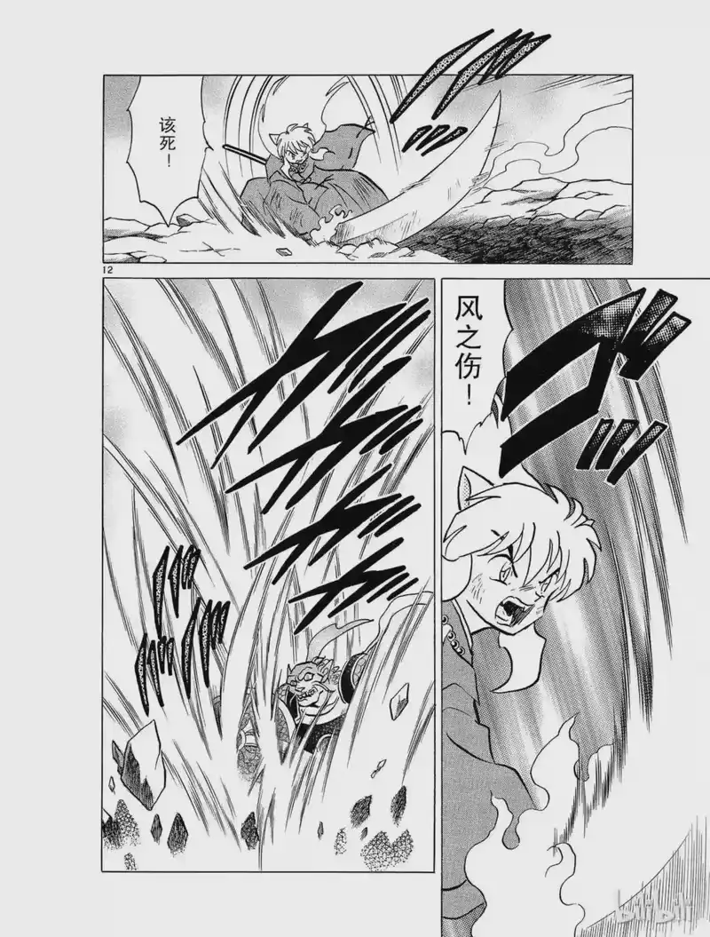 犬夜叉（WIDE版）_h 387 龙人之盾 第12页
