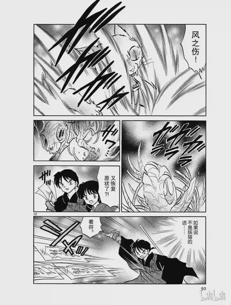 犬夜叉（WIDE版）_h 394 妖猫 第12页