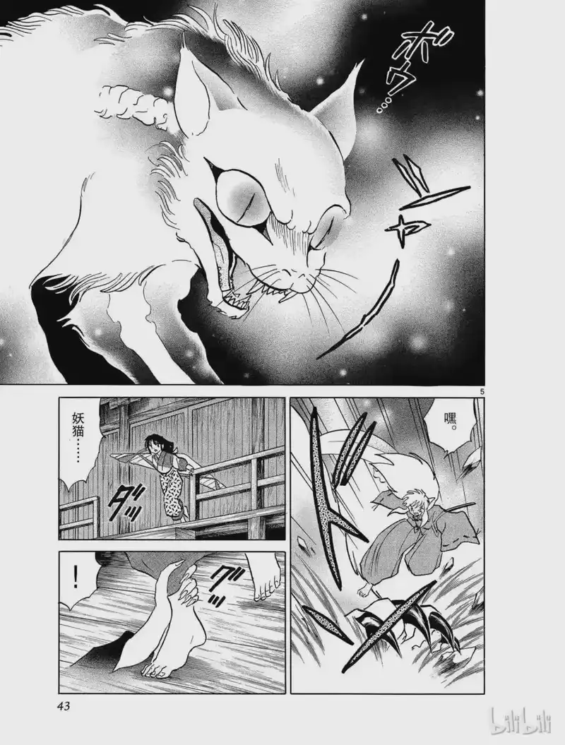 犬夜叉（WIDE版）_h 394 妖猫 第5页